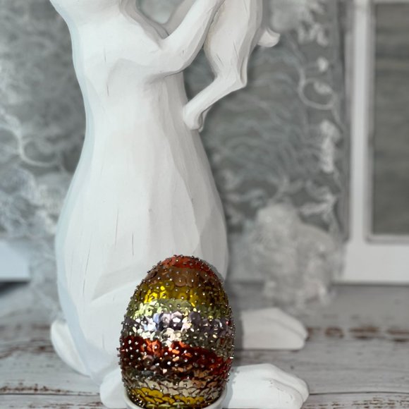 Sequin Ombre Easter Egg | Easter Tree Ornament - Picture 9 of 16